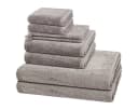 Cawö Handtuch Set Pure 8-tlg. Grau Walkfrottee Baumwolle Bild 2