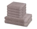 ROSS Handtuch Set Harmony 6-tlg. Grau Walkfrottee Bild 2