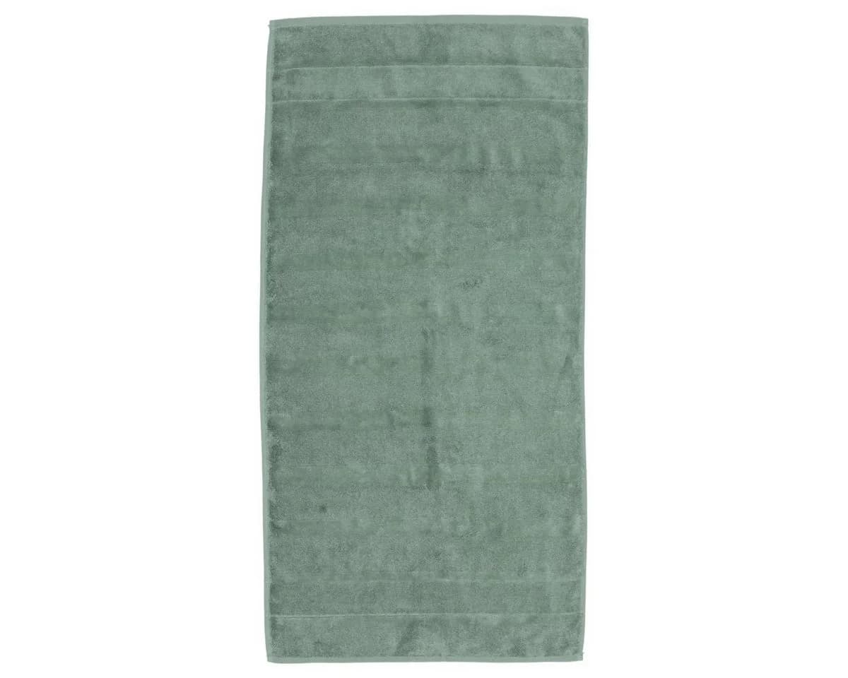 Cawö Handtuch Set Noblesse 8-tlg. Nordic Green Walkfrottee