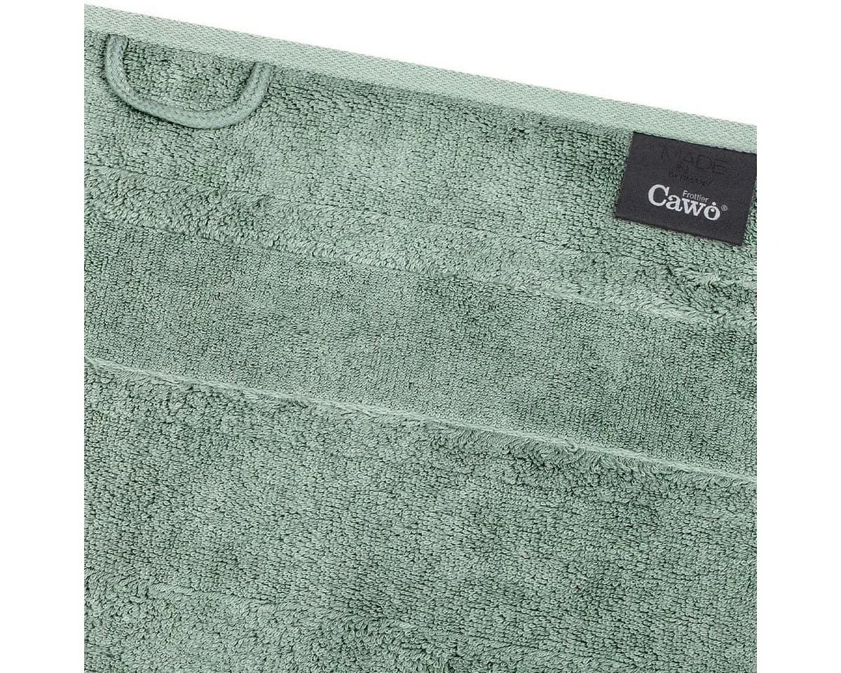 Cawö Handtuch Set Noblesse 8-tlg. Nordic Green Walkfrottee - Bild 3