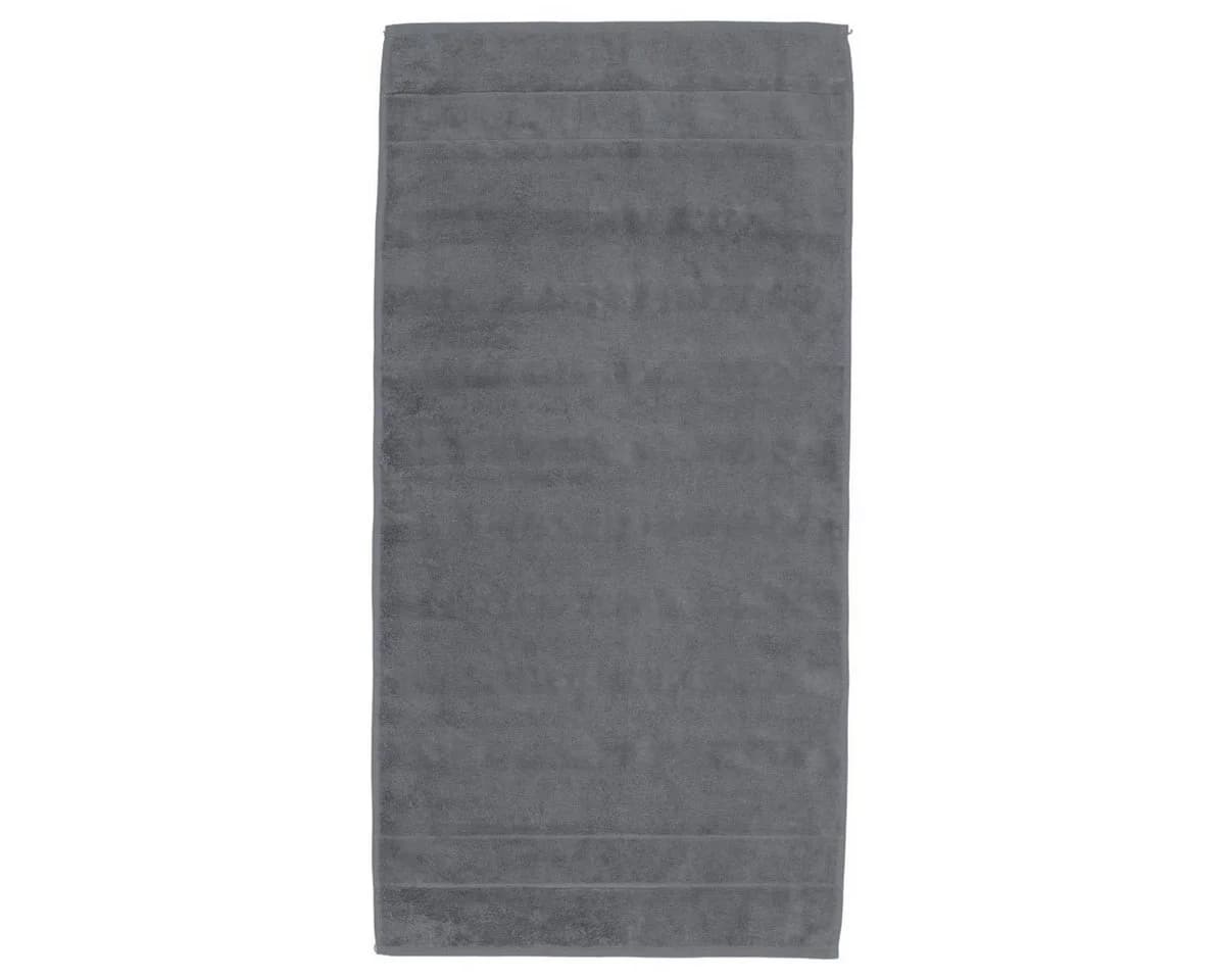 Cawö Handtuch Set Noblesse 8-tlg. Anthrazit Baumwolle