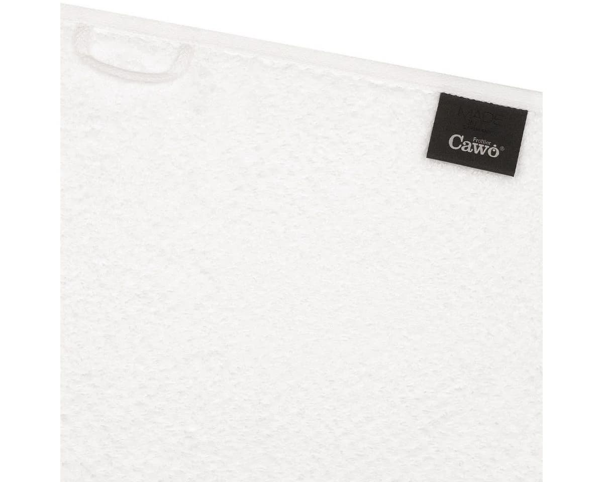 Cawö Handtuch Set Pure 4-tlg. Weiß Baumwolle Frottee
