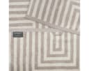 ROSS Handtuch Set Grafik Frottee 6-tlg. Grau/Beige Baumwolle Bild 3