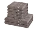ROSS Handtuch Set Stoneline Grau Frottee 6-tlg. Spar-Set Bild 2