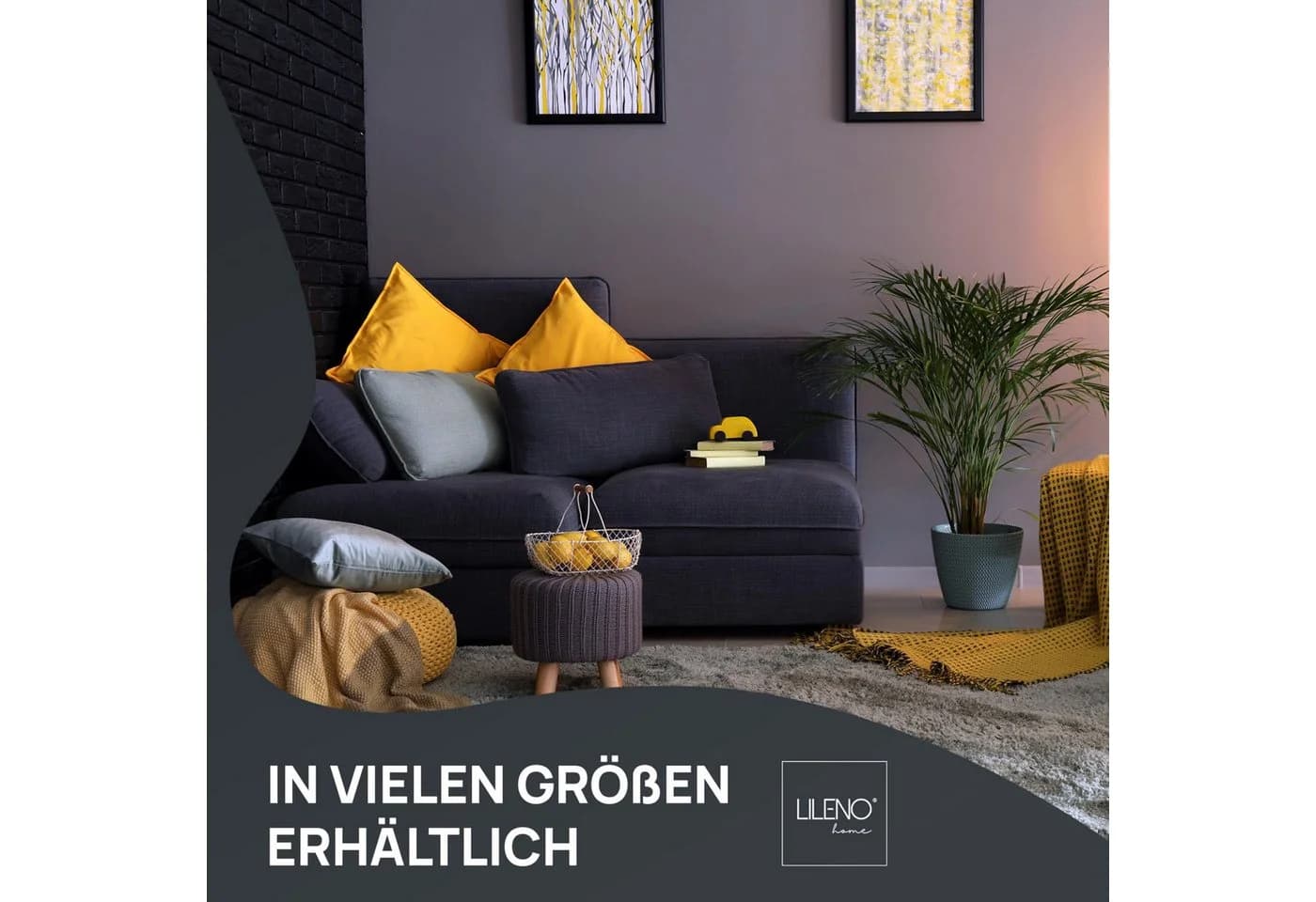 LILENO HOME Kissenfüllung 100% Polyester Made in Germany - Bild 3