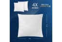 LILENO HOME Federkissen 40x40 cm 4er Set Baumwolle Bild 5