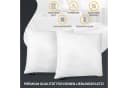 LILENO HOME Microfaserkissen 60x60 cm Allergikerfreundlich Made in Germany Bild 4