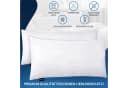 LILENO HOME Microfaserkissen 40x80 cm MEDIUM 450g Füllung Allergikergeeignet Bild 4