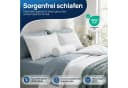 LILENO HOME Nackenrolle 15x40 cm - Gestepptes Kopfkissen Made in Germany Bild 3