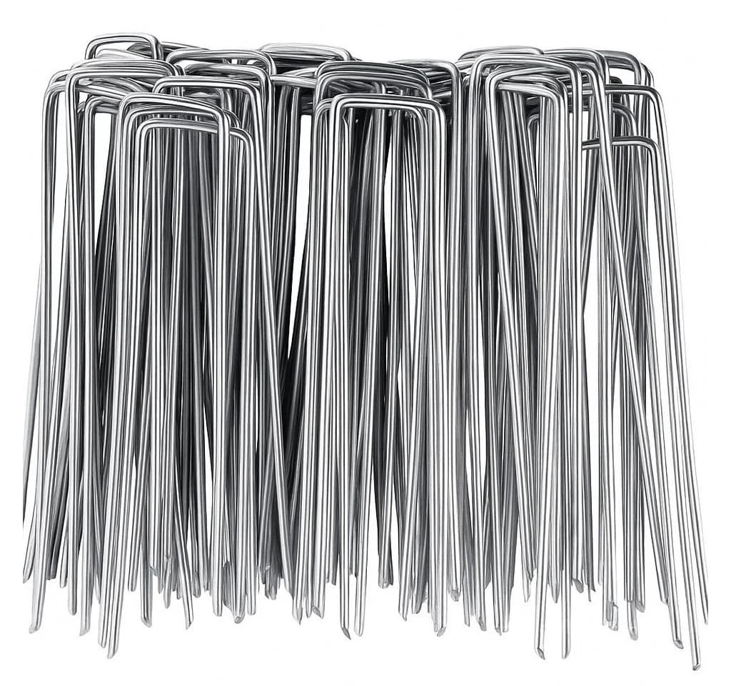 LILENO HOME Erdnägel 50 Stk. 14x3 cm - Erdanker für Vlies & Zelte - Bild 2