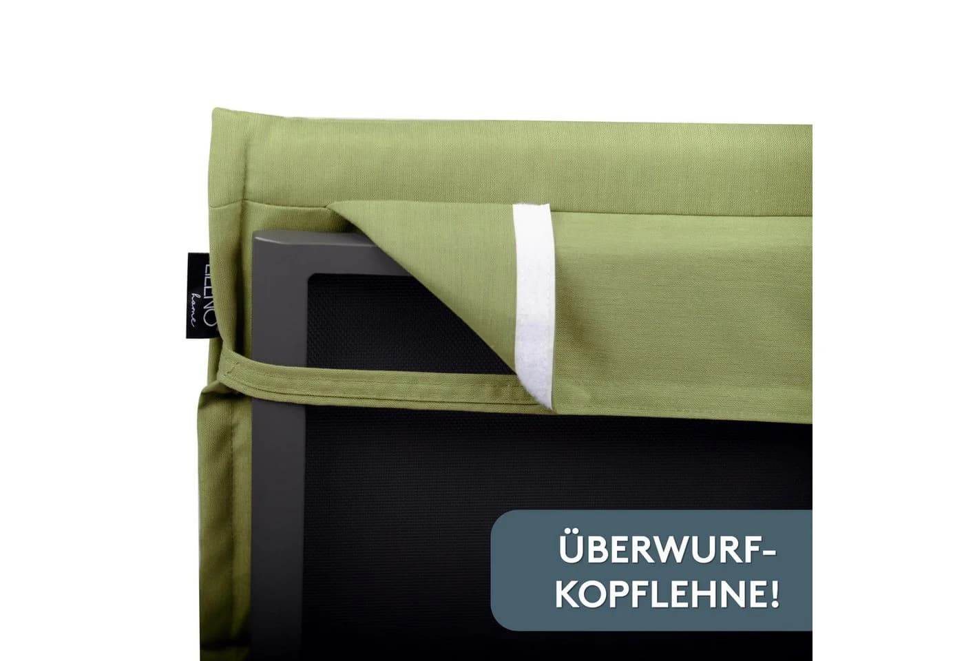 LILENO HOME Liegenauflage Grün für Rollliegen - Bild 4
