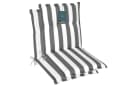 LILENO HOME Polsterauflage Niedriglehner Grau 2er Set waschbar Bild 2