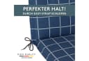 LILENO HOME Liegenauflage Dunkelblau Yacht Karo für Rollliegen Bild 4