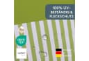 LILENO HOME Hochlehnerauflage Gartenstuhl Hellgrün mit Kopfkissen Bild 4