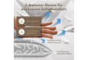 LILENO HOME 3-Kammer-Kopfkissen - Daunen & Federn - Allergiker geeignet Bild 4