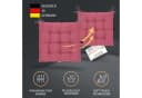 LILENO HOME Stuhlkissen Pink 40x40 cm Bild 1