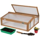needs&wants Frühbeet Aufsatz Holz Bausatz mit Polycarbonat Abdeckung Bild 1