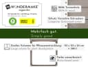 WONDERMAKE Hochbeet-Umrandung XL Weiß Grau Anthrazit Holz Bild 4