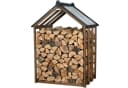 WONDERMAKE Kaminholzregal mit Dach braun Bild 2