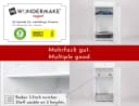 WONDERMAKE Katzenschrank weiß MDF Bausatz mit großem Einstieg Bild 4