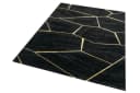 Carpetia Teppich Schwarz Gold Grau Geometrisches Muster Modern Bild 1