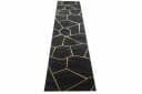 Carpetia Teppich Schwarz Gold Grau Geometrisches Muster Modern Bild 3