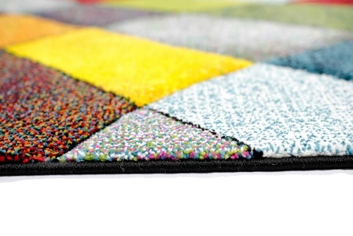 Carpetia Teppich Wohnzimmerteppich Modern Orange Gelb Grün - Bild 5