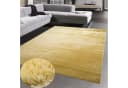 Carpetia Teppich Uni Gold 16 mm Florhöhe Polyester Kurzflor Bild 2