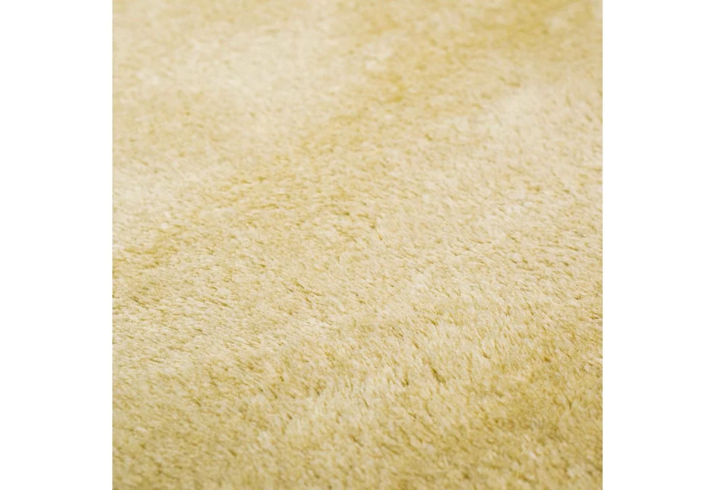 Carpetia Teppich Uni Gold 16 mm Florhöhe Polyester Kurzflor - Bild 3
