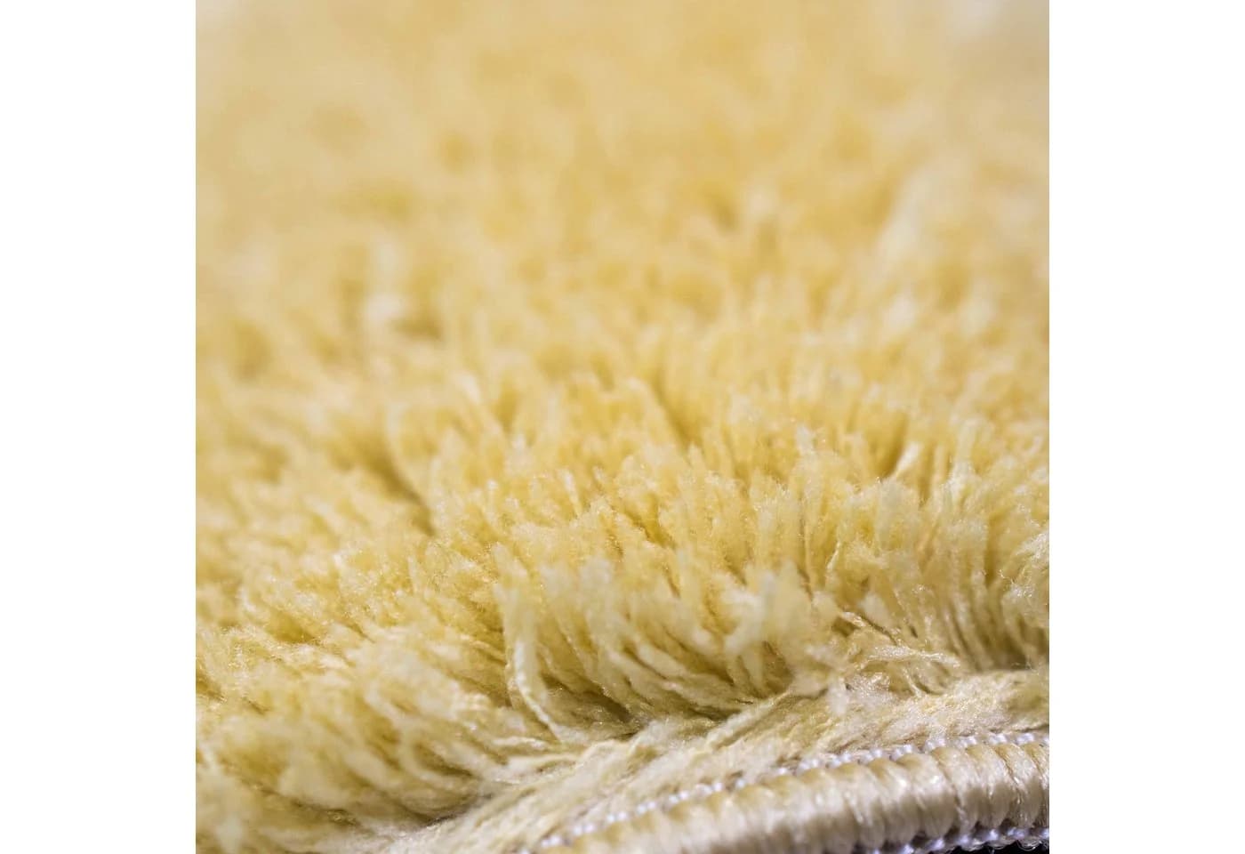 Carpetia Teppich Uni Gold 16 mm Florhöhe Polyester Kurzflor - Bild 4