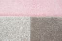 Carpetia Teppich Designer Karo Creme Pink Grau Modern Bild 3