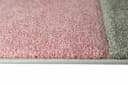 Carpetia Teppich Designer Karo Creme Pink Grau Modern Bild 4