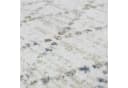 Carpetia Teppich Landhausstil Rautenmuster Beige/Blau Bild 1