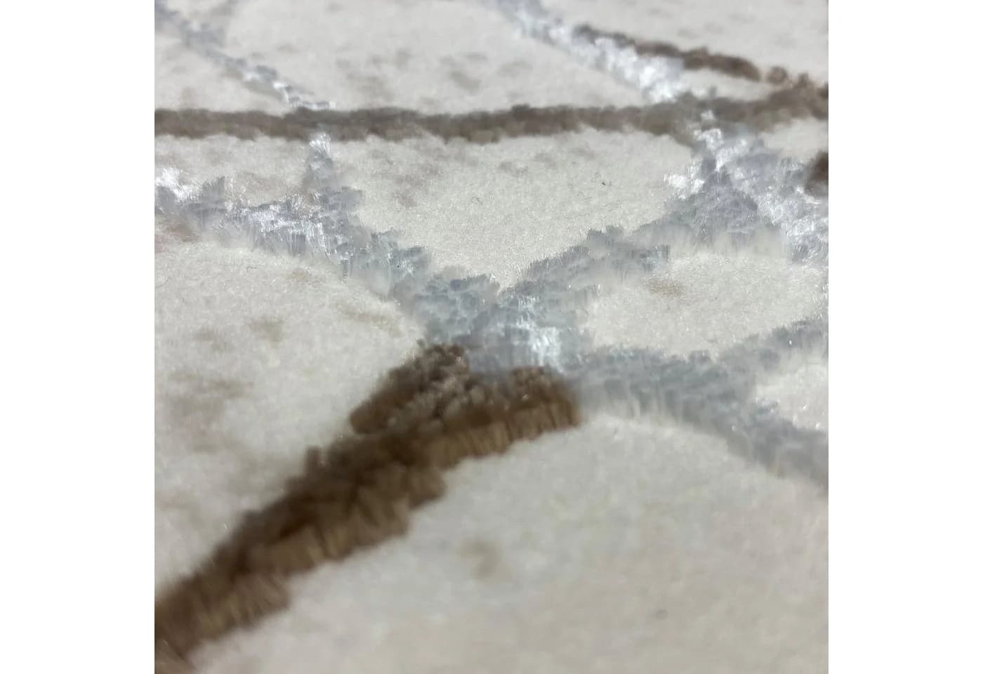 Carpetia Designerteppich Modern Abstrakt Creme Braun - Bild 3
