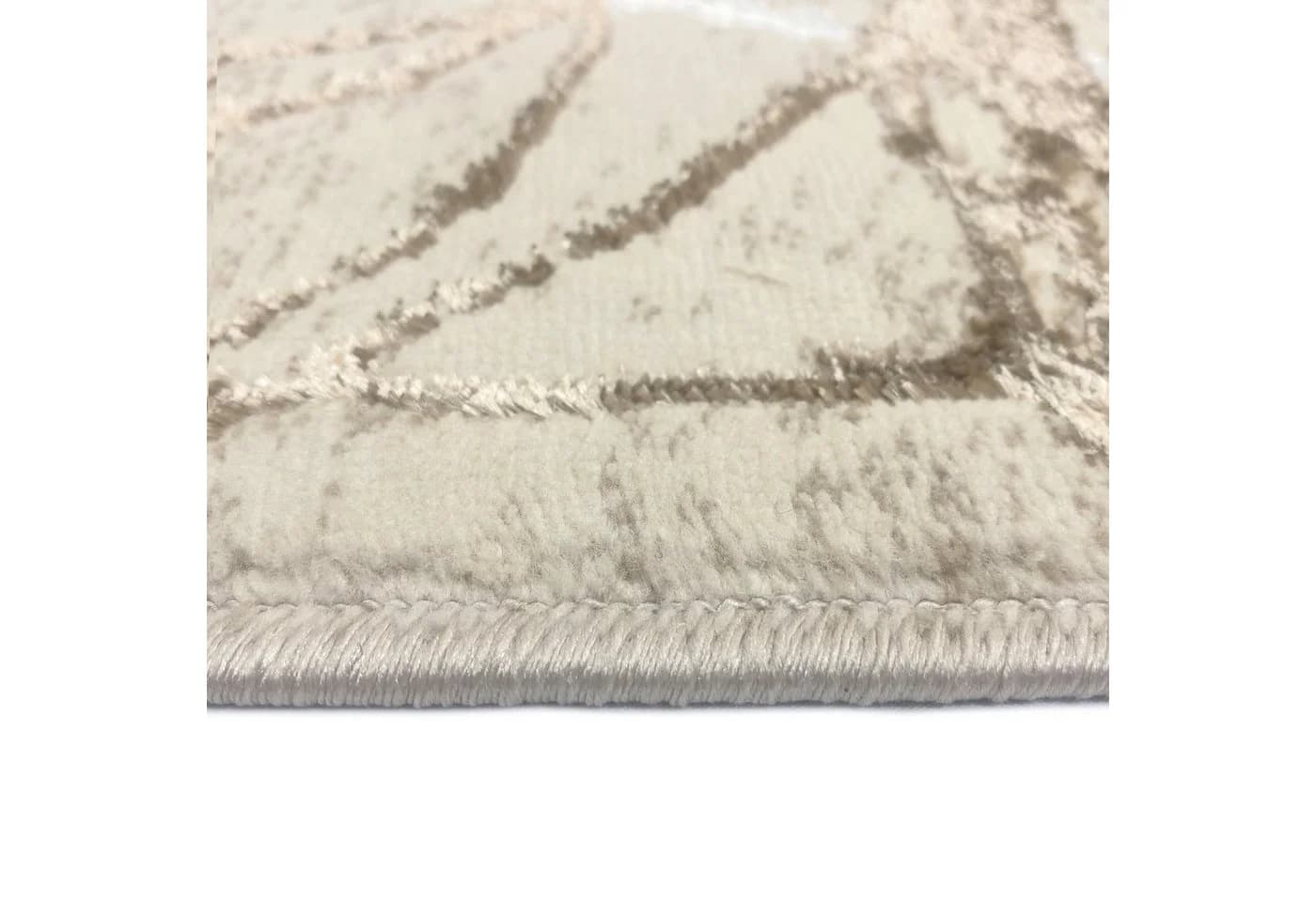 Carpetia Designerteppich Modern Abstrakt Creme Braun - Bild 5