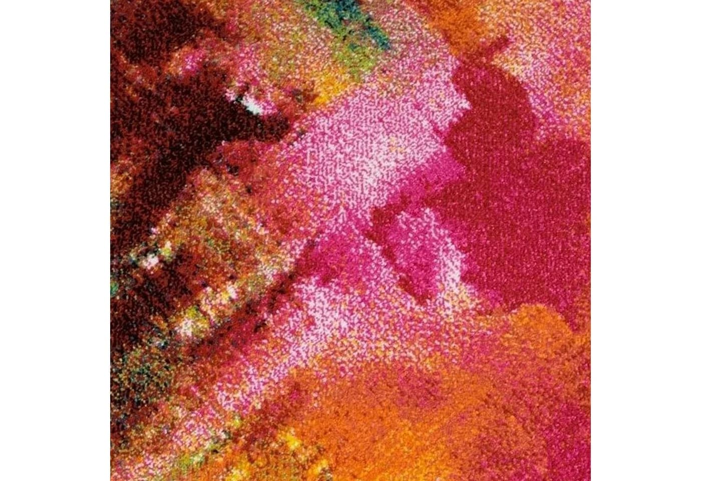 Carpetia Moderner Graffiti Teppich Mehrfarbig Polypropylen