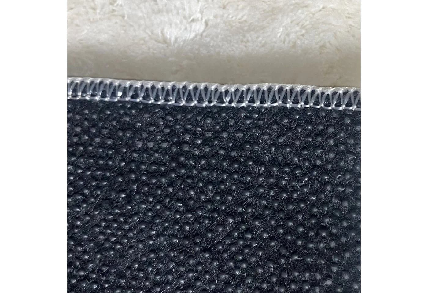 Carpetia Badezimmer-Teppich Creme Rutschfest Waschbar - Bild 5