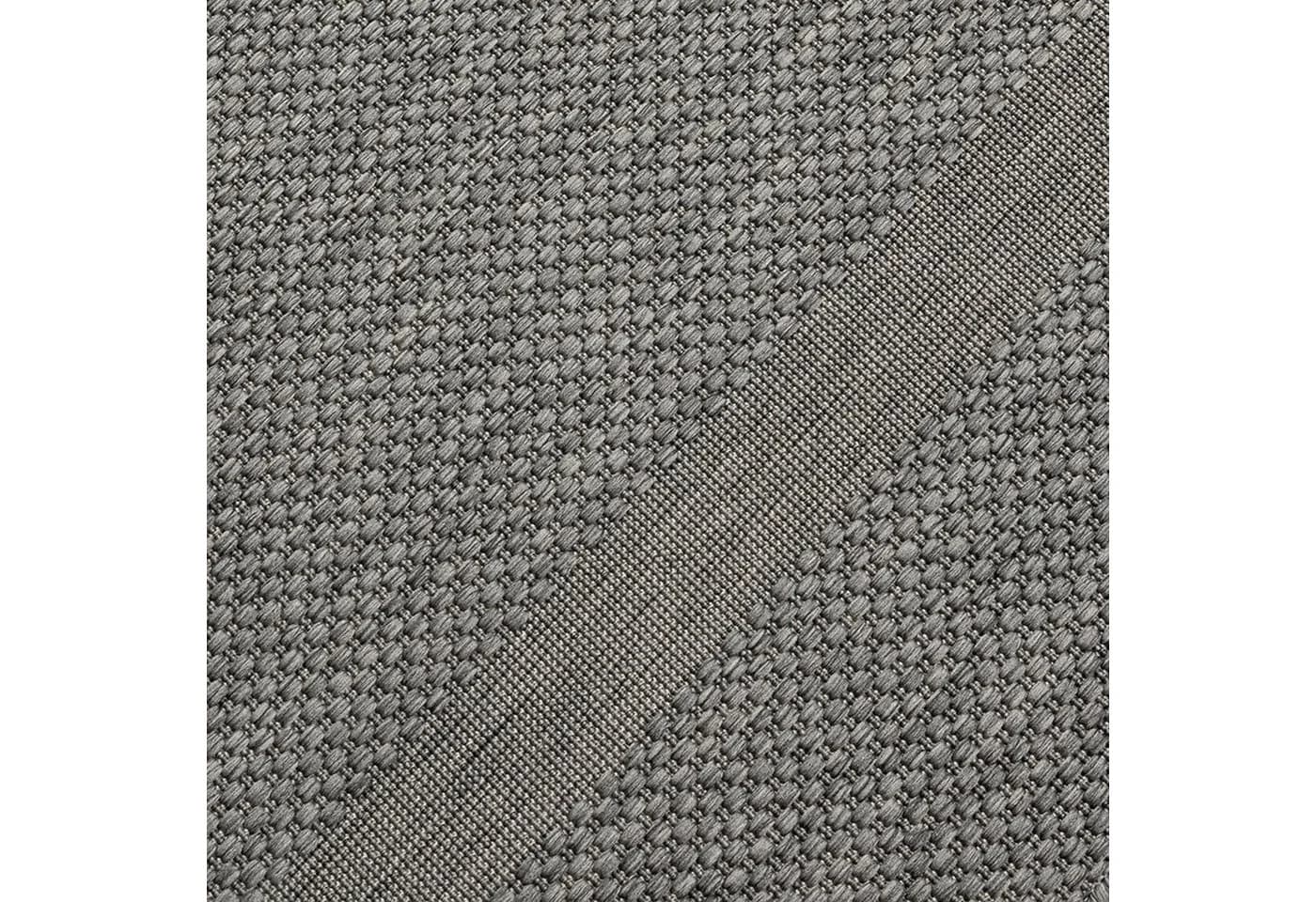 Carpetia Outdoorteppich Grau Bordüre dunkelgrau Polypropylen - Bild 5