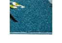 Carpetia Kinderteppich mit Tiermotiven in Blau Bild 4
