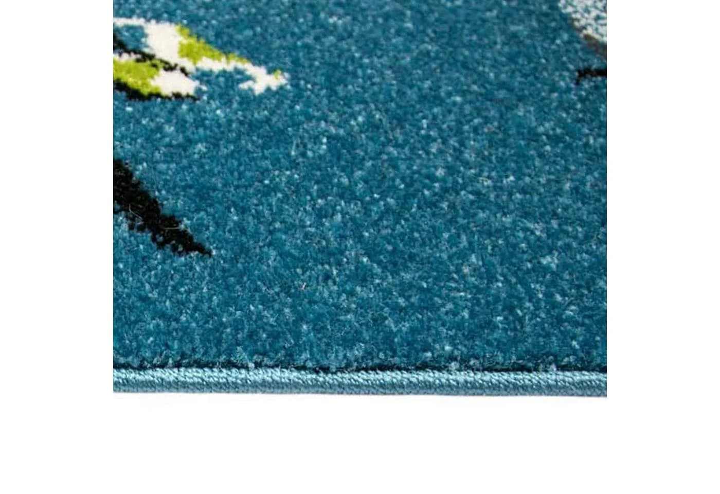 Carpetia Kinderteppich mit Tiermotiven in Blau - Bild 4