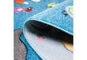 Carpetia Kinderteppich mit Tiermotiven in Blau Bild 5