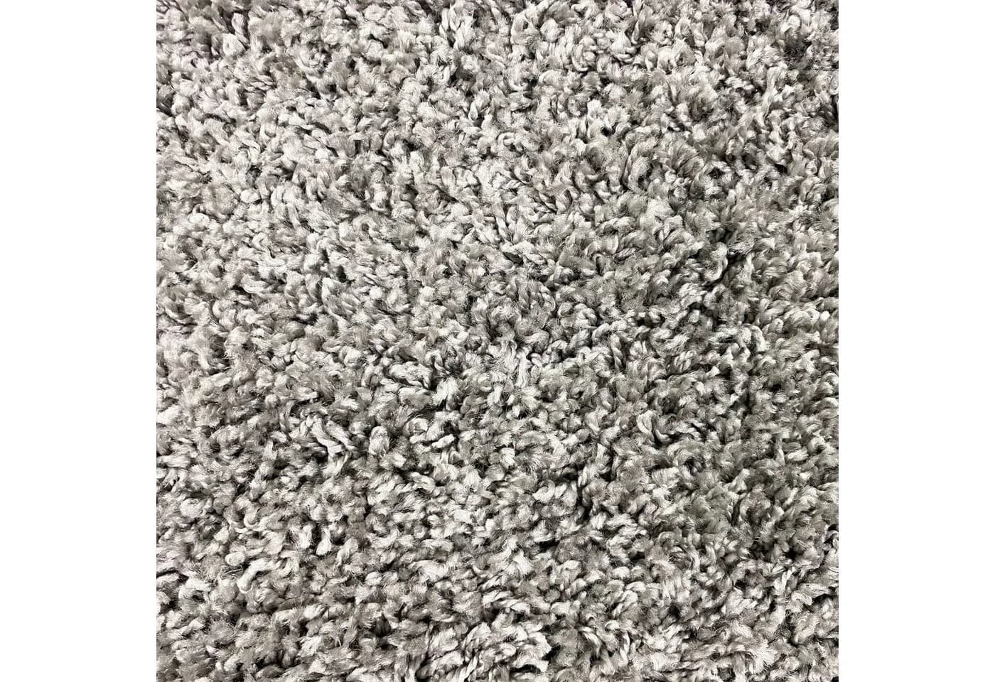 Carpetia Shaggy Teppich Hochflor Karomuster Flieder Lila - Bild 4