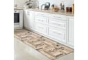 Carpetia Küchenläufer Modern Beige Rutschhemmend Bild 2