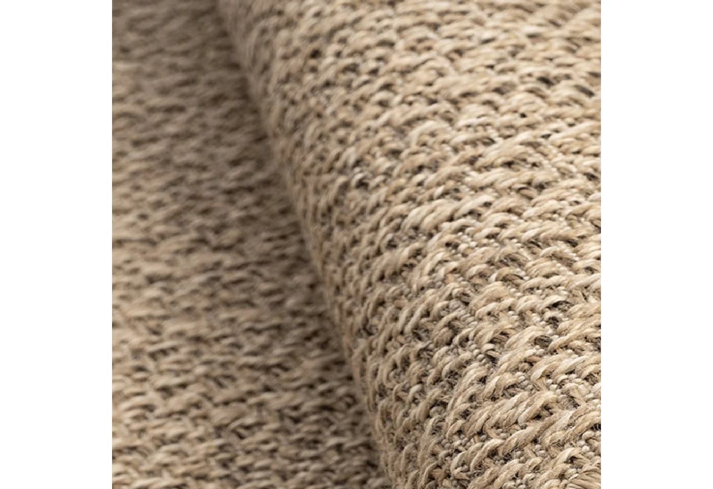 Carpetia Outdoorteppich Jute-Look Beige/Braun Oval - Bild 5
