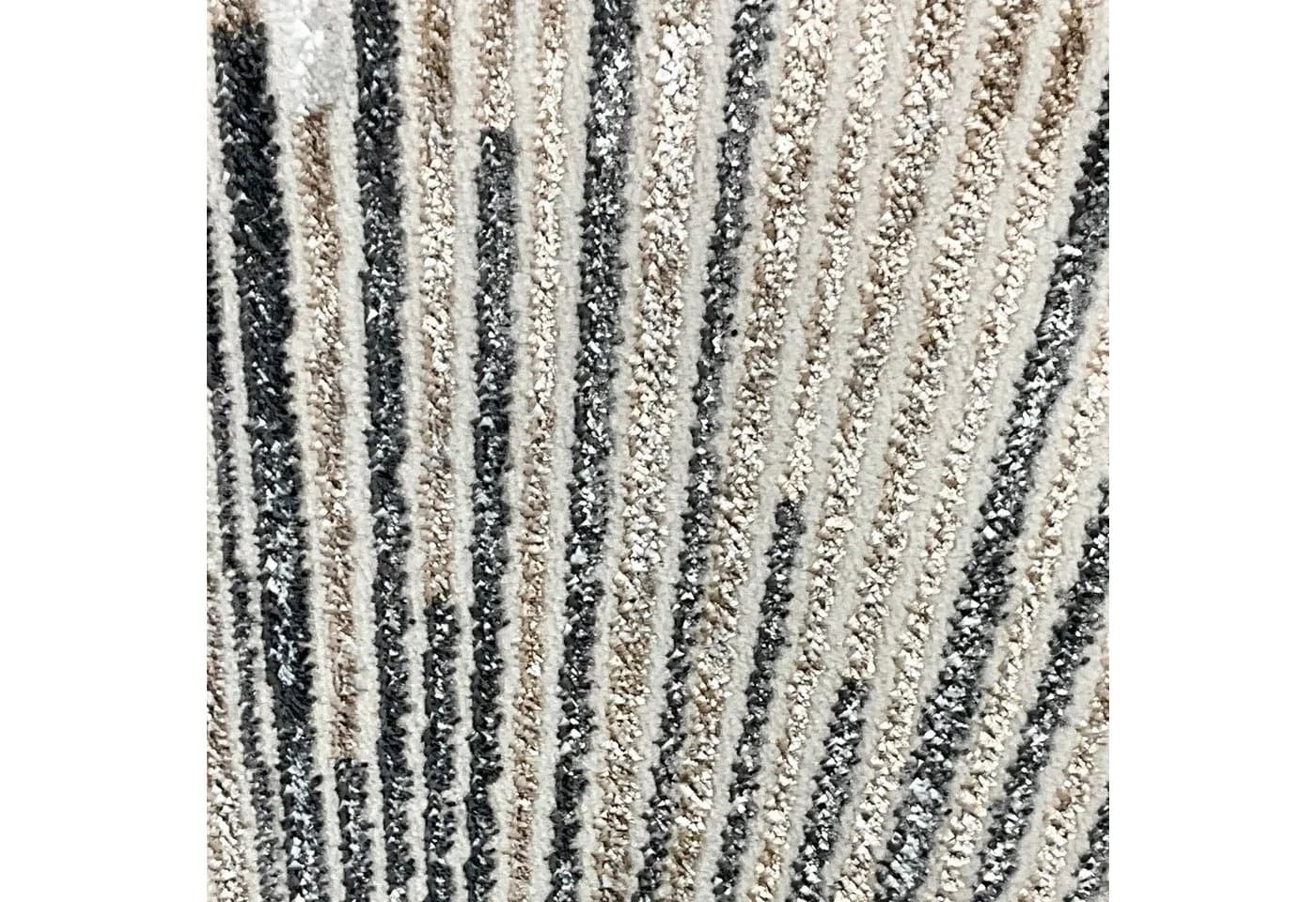 Carpetia Teppich Abstraktes Muster Silber-Bronze - Bild 5