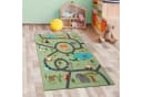 Carpetia Kinderteppich Safari Grün HD-Print Bild 1