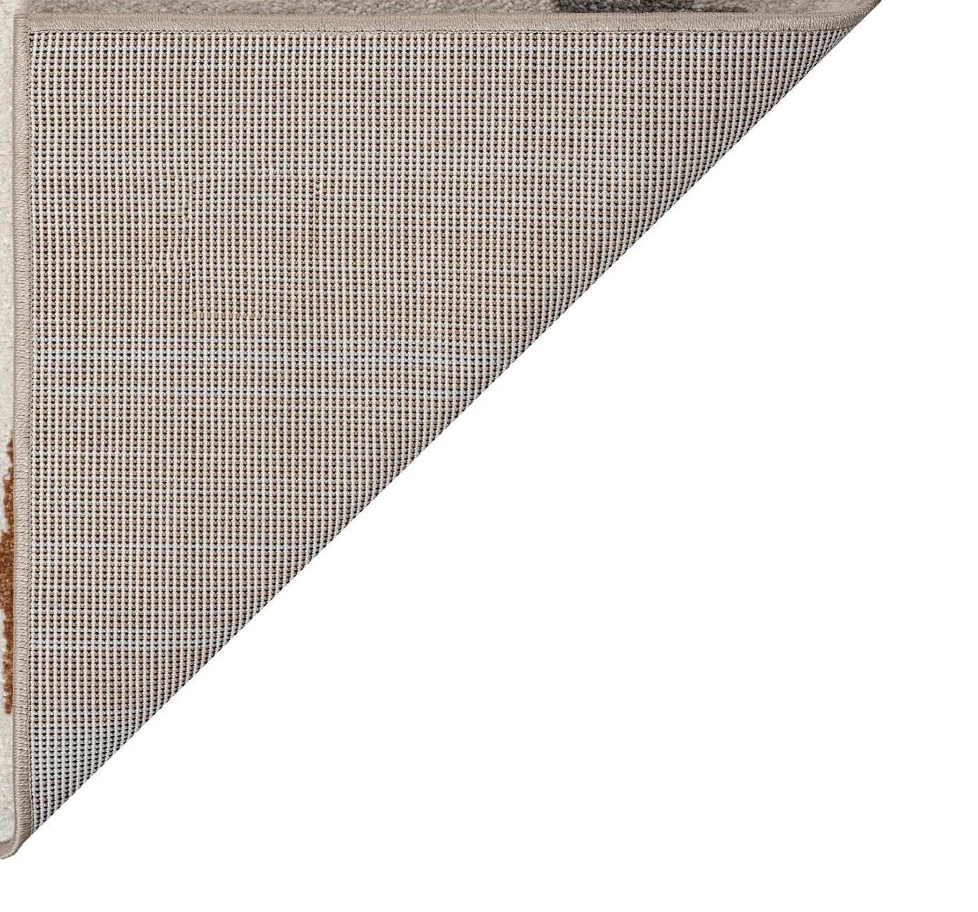 Carpetia Kinderteppich Kurzflor Regenbogen Sterne Beige Braun - Bild 4