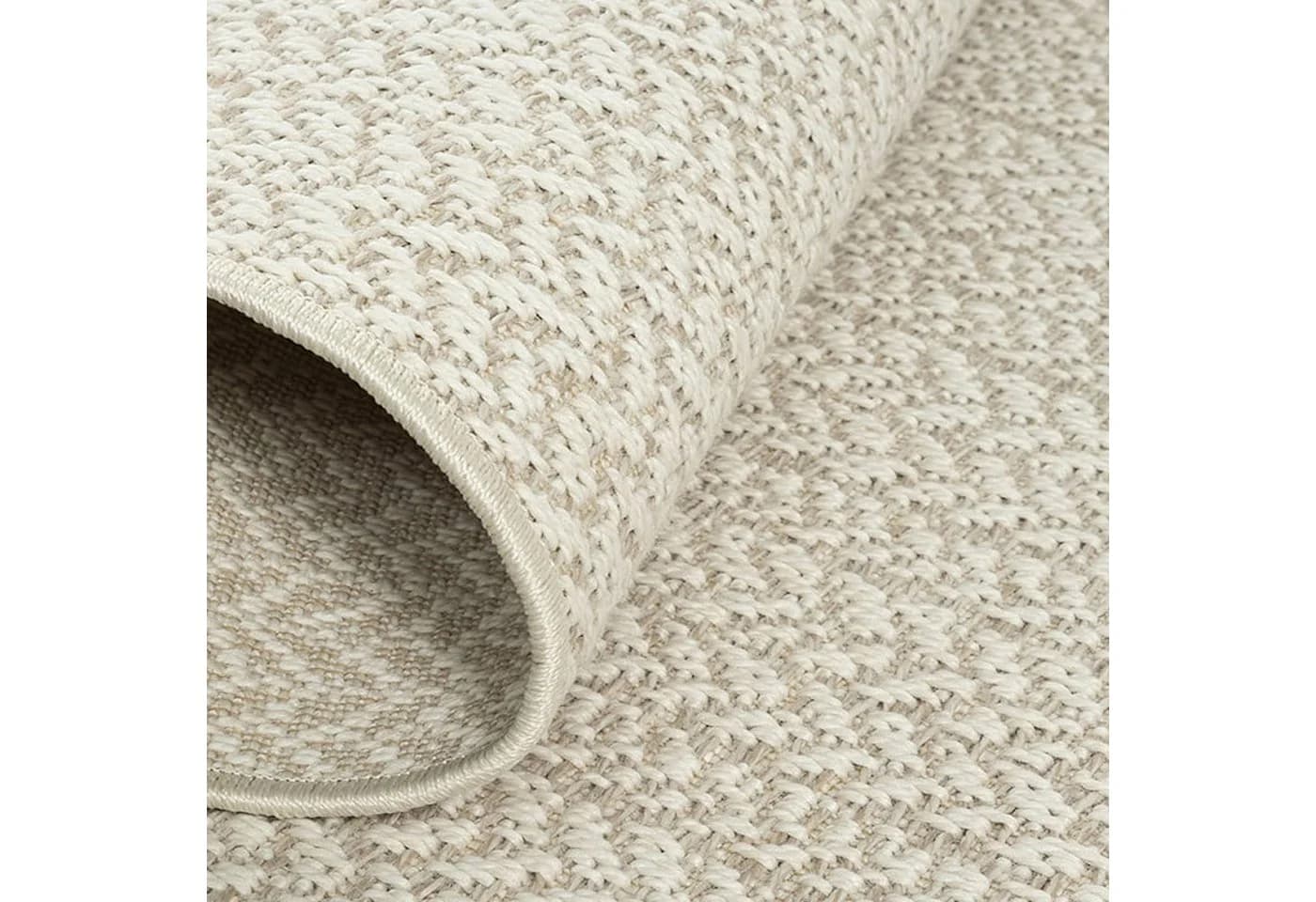 Carpetia Outdoorteppich Jute-Look Beige rechteckig - Bild 4