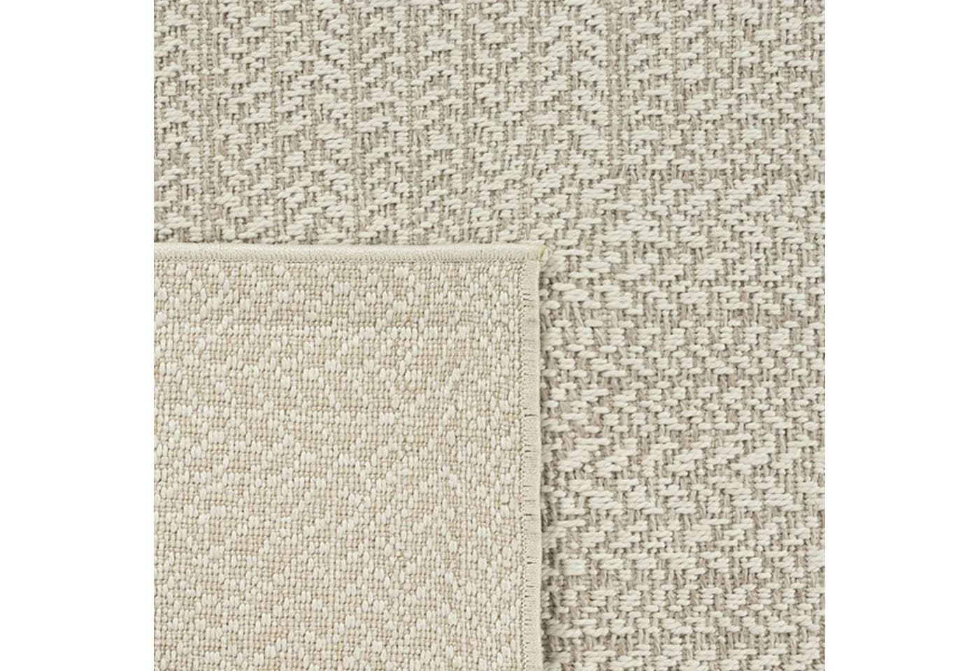 Carpetia Outdoorteppich Jute-Look Beige rechteckig - Bild 5