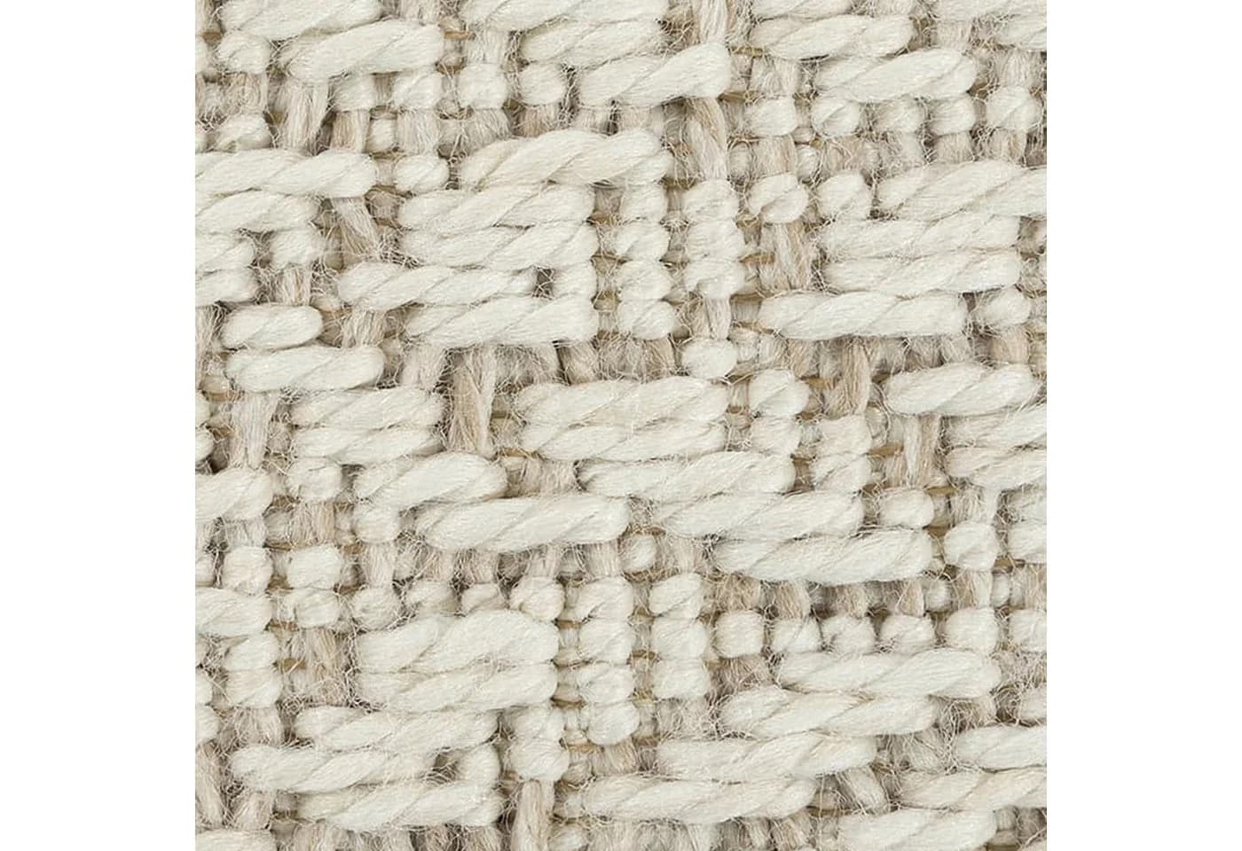Carpetia Outdoorteppich Jute-Look Rund Beige Wetterfest - Bild 3